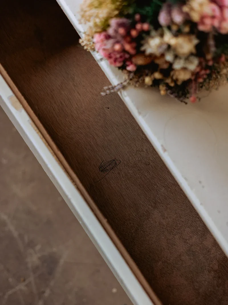Garance, la mini commode bleu clair N°571