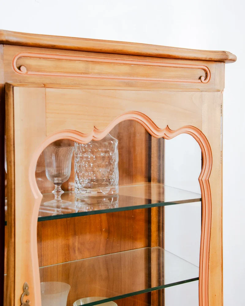 Maximilien, le vaisselier en bois et verre N°382