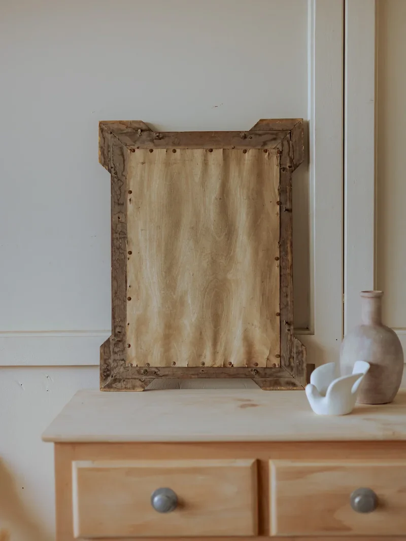 Georges, le miroir à moulures doré N°1094