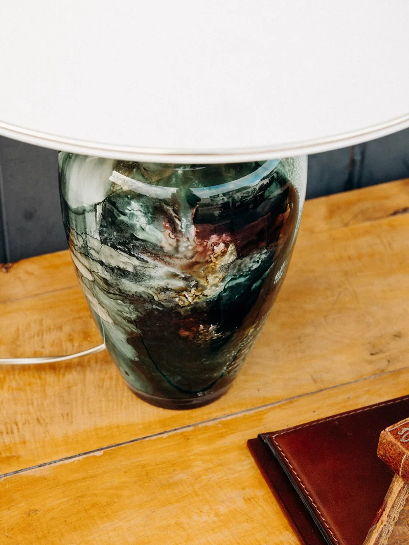 Suzanne, la lampe à poser en verre N°422