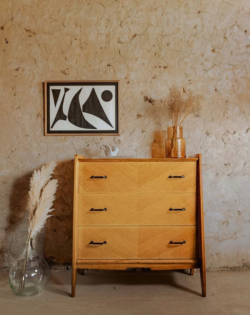 Olga, la commode scandinave en bois N°433