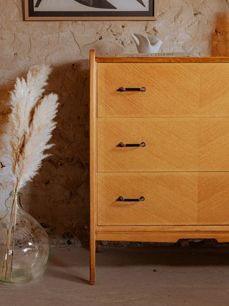 Olga, la commode scandinave en bois N°433