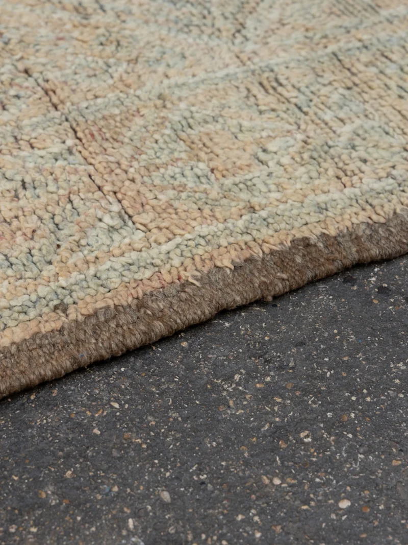 Olivier, le grand tapis de l'Atlas clair en laine naturelle N°44