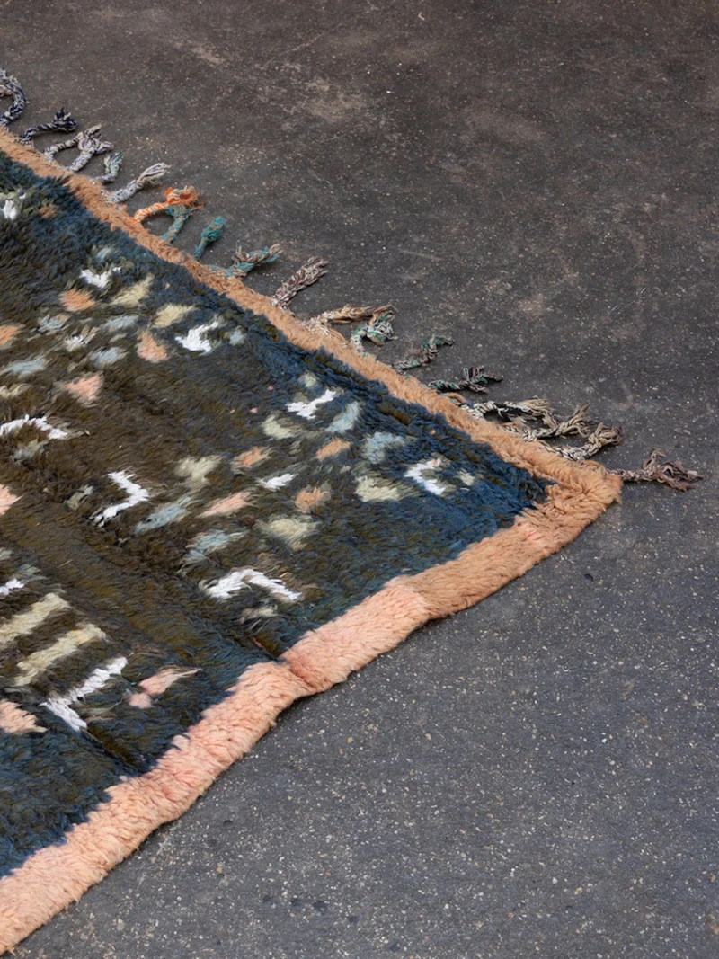 Olivier, le grand tapis de l'Atlas à motifs N°41