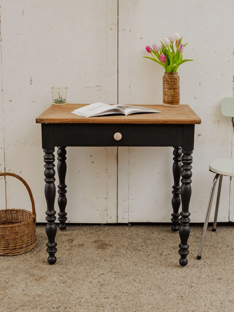 Edouard, le bureau en bois noir N°651