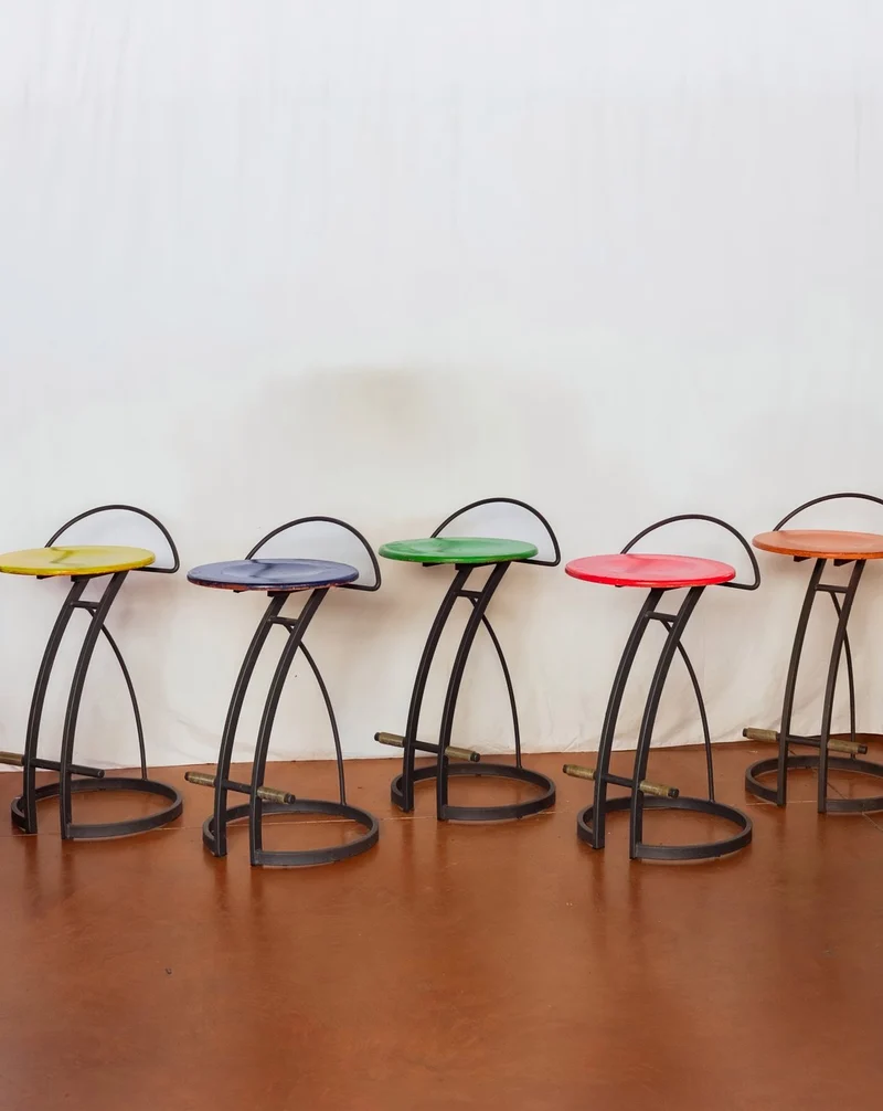 Gaston, le tabouret de bar coloré N°155