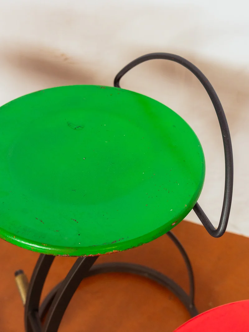 Gaston, le tabouret de bar coloré N°155