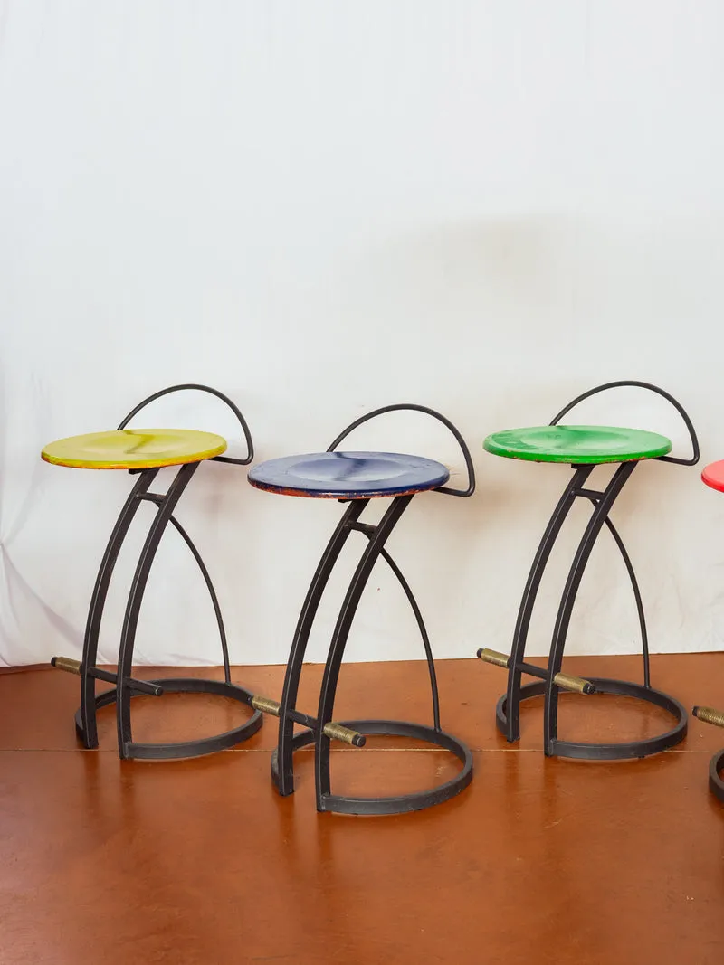 Gaston, le tabouret de bar coloré N°155