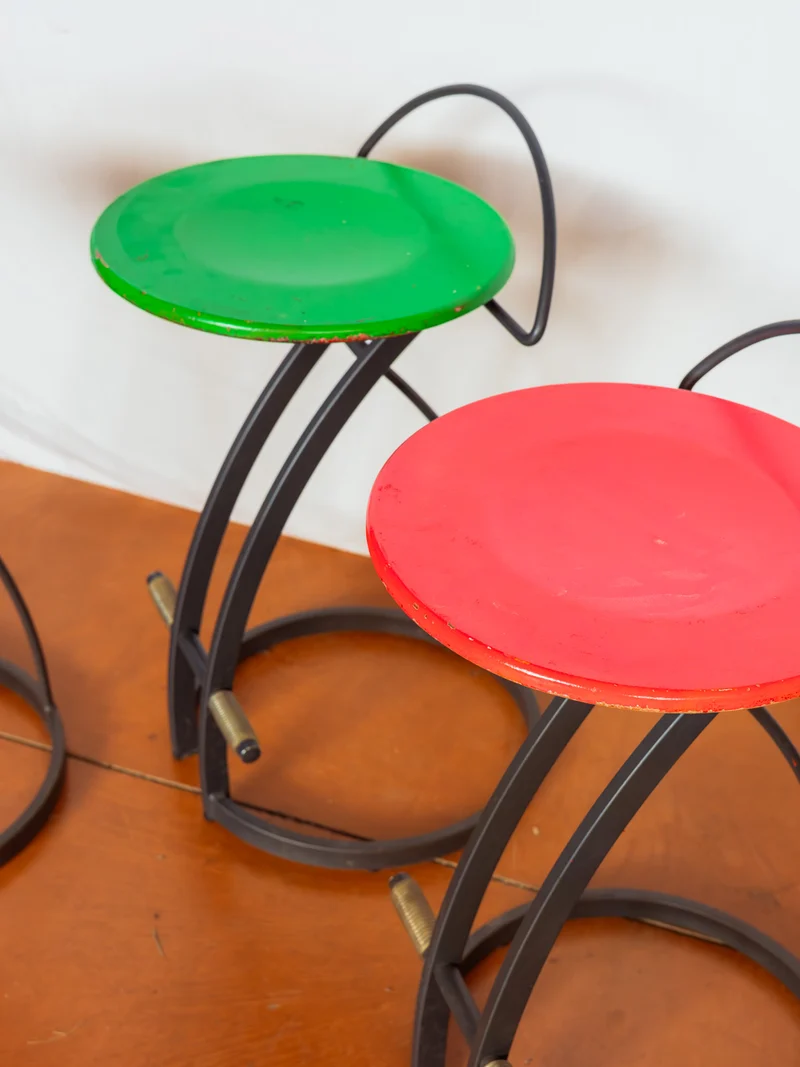 Gaston, le tabouret de bar coloré N°155