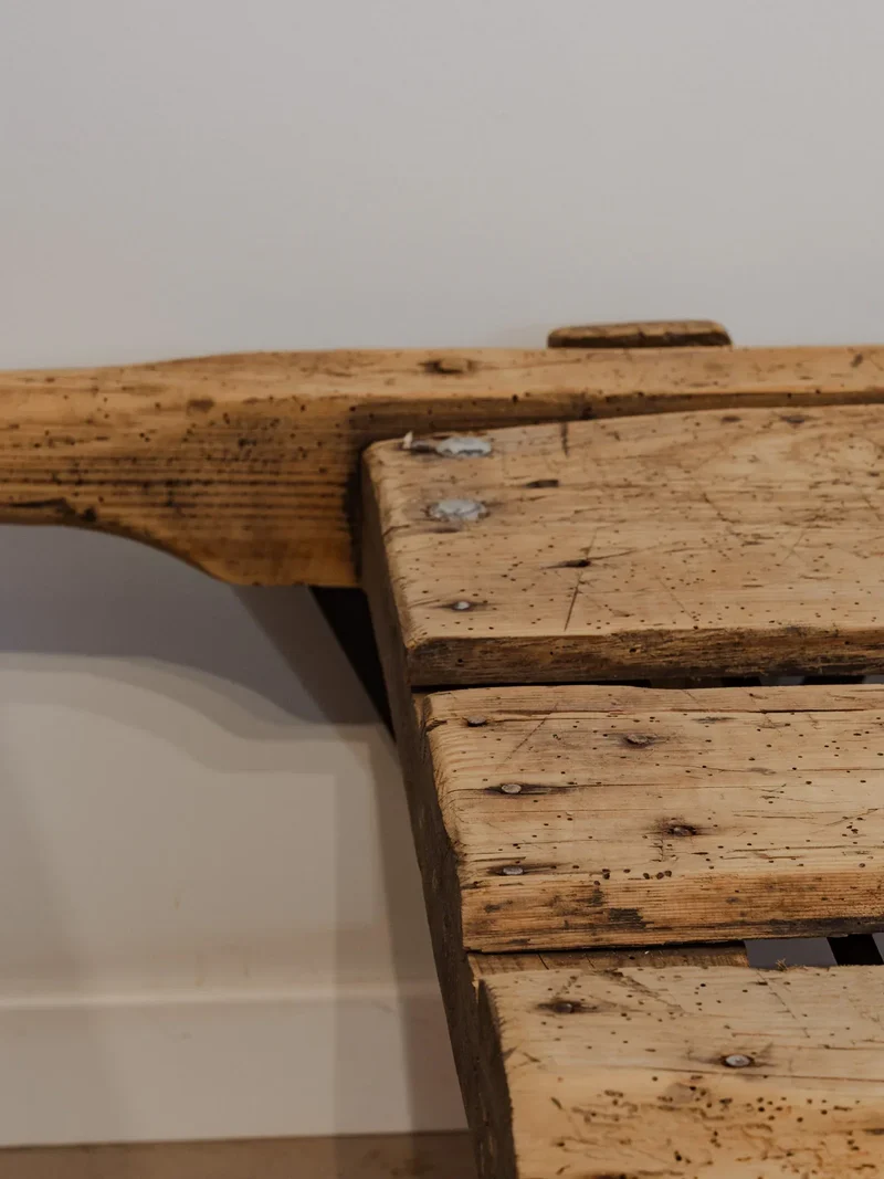 Léonie, la table basse de ferme en bois N°881