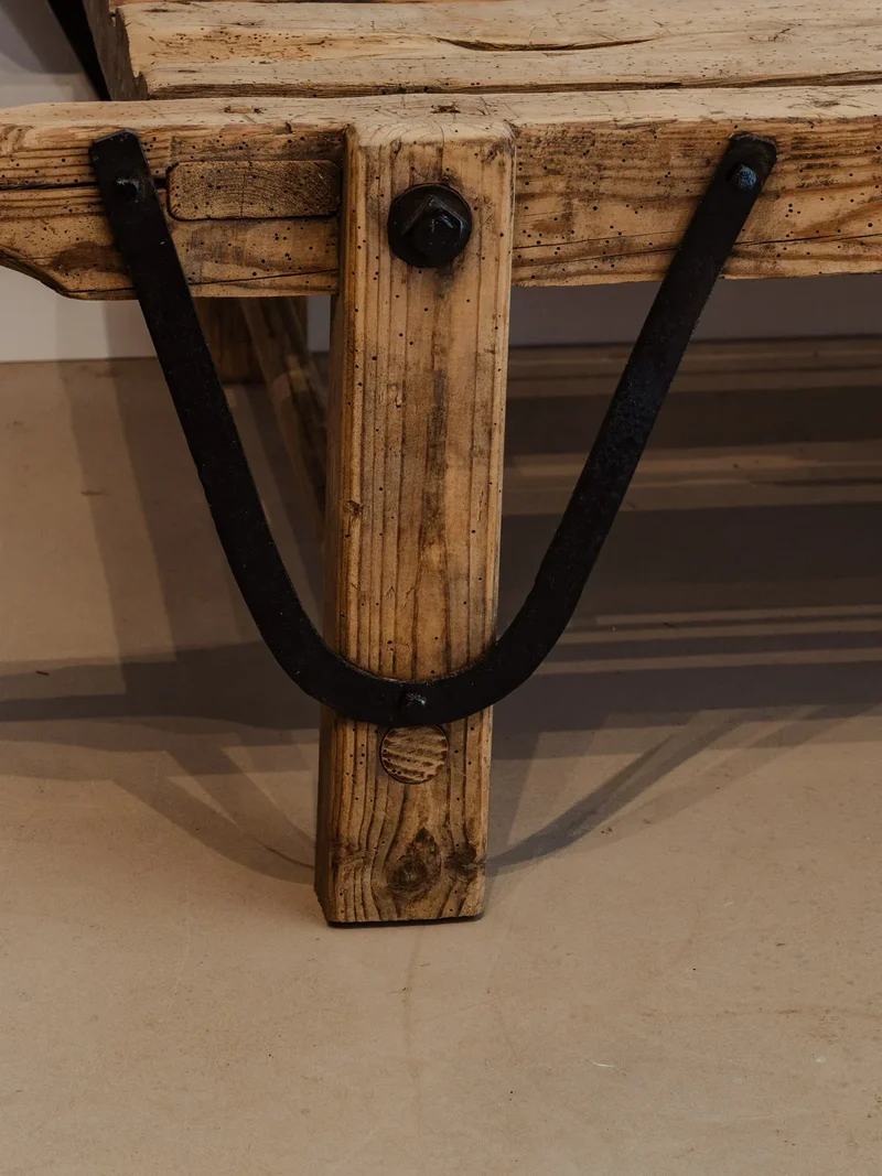 Léonie, la table basse de ferme en bois N°881