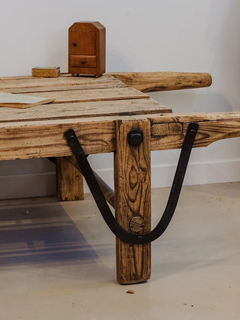 Léonie, la table basse de ferme en bois N°881