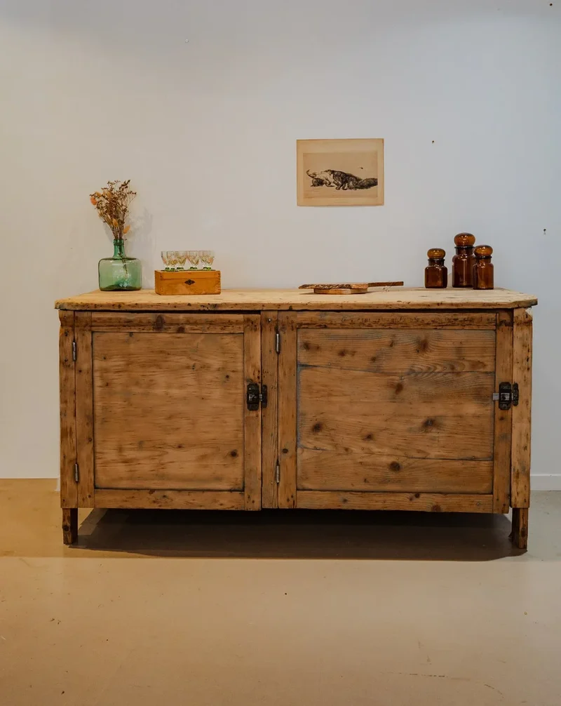 Fernand, le grand meuble de métier en bois N°312