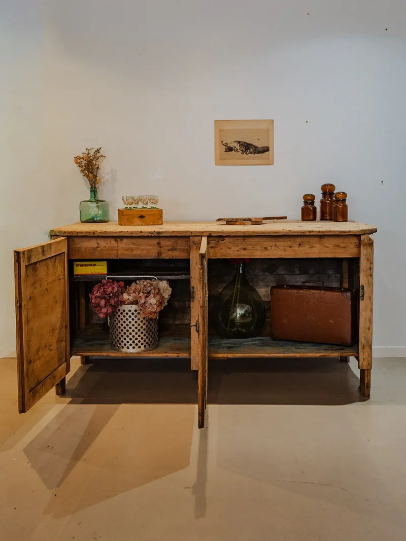 Fernand, le grand meuble de métier en bois N°312