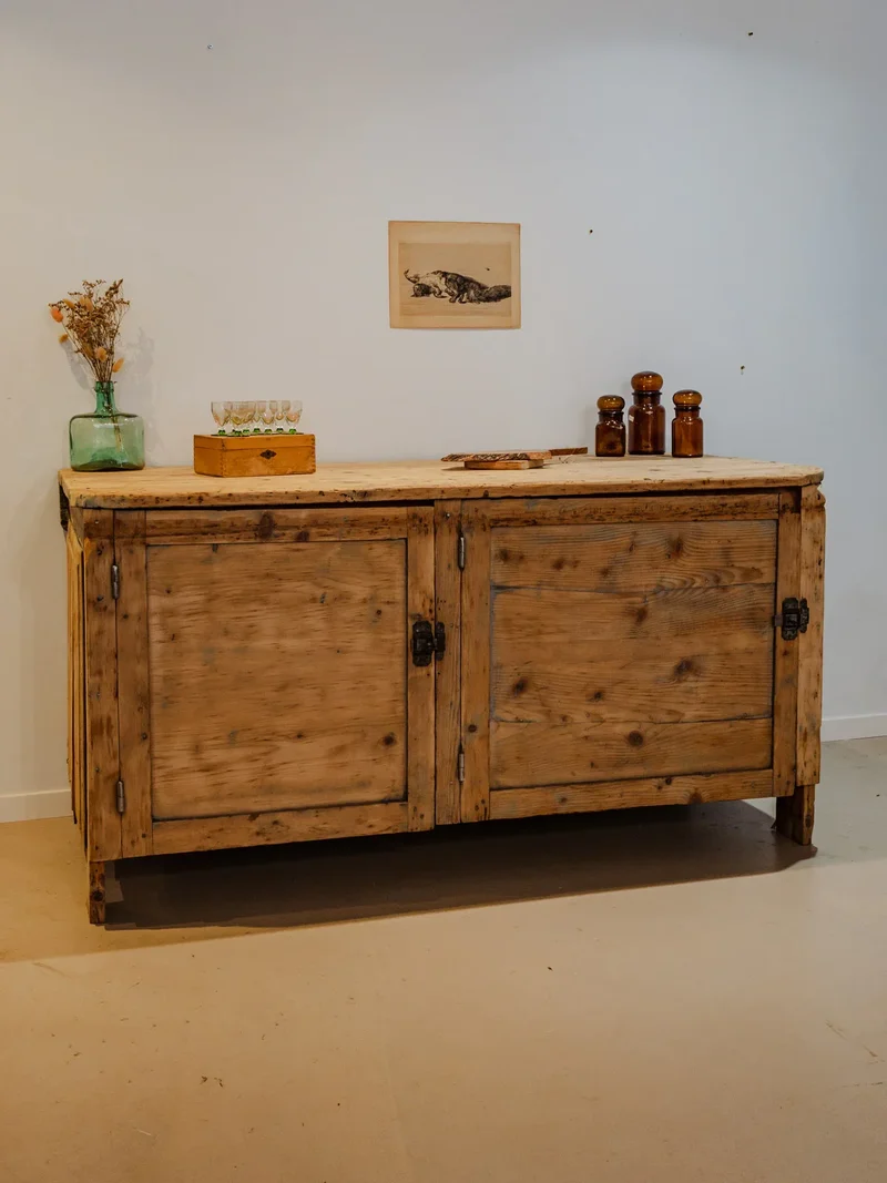 Fernand, le grand meuble de métier en bois N°312