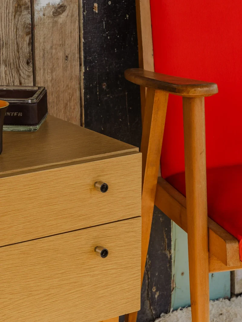 Maïa, la table de chevet en bois N°1460