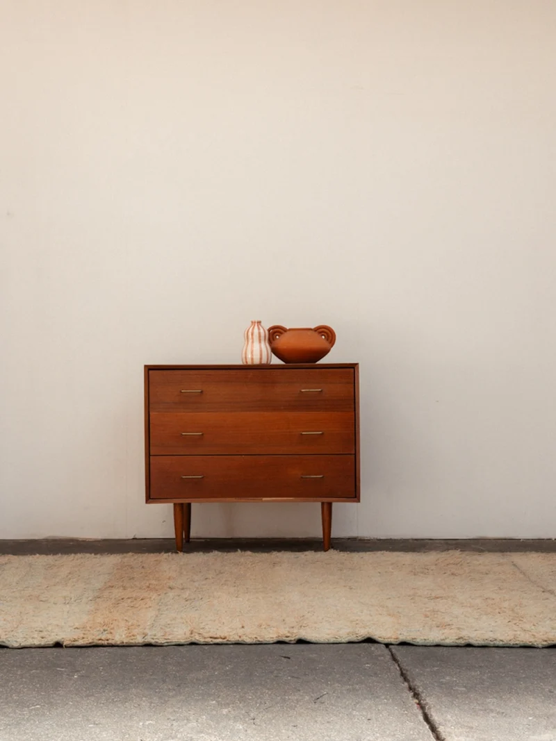 Olivier, le grand tapis de l'Atlas aux nuances sauge et beige N°29
