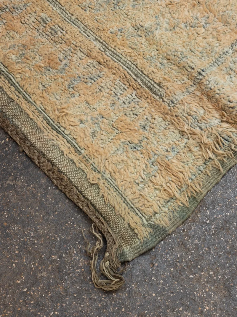 Olivier, le grand tapis de l'Atlas aux nuances sauge et beige N°29