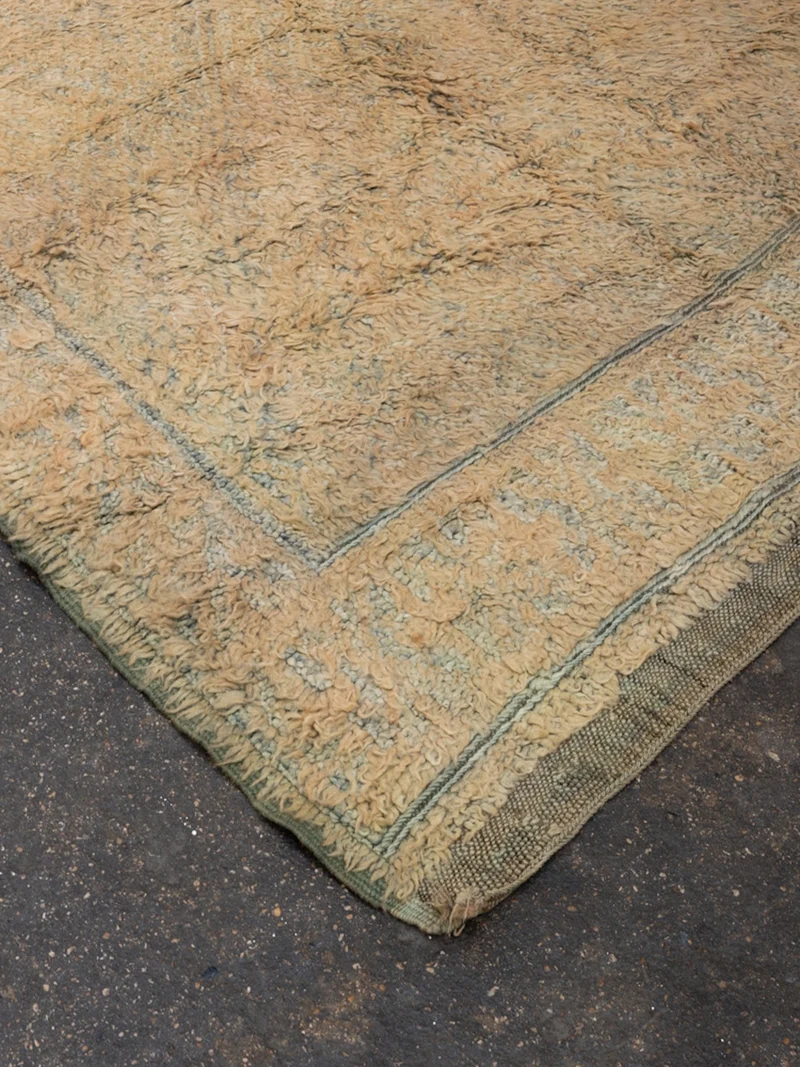 Olivier, le grand tapis de l'Atlas aux nuances sauge et beige N°29