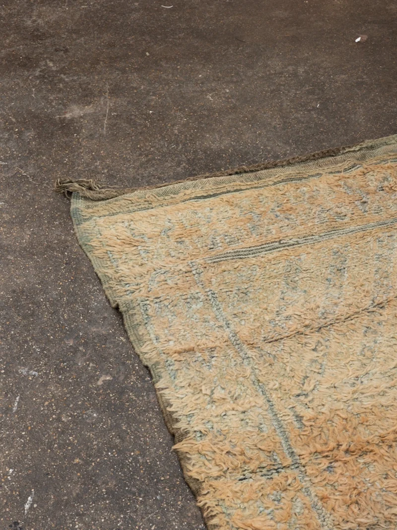 Olivier, le grand tapis de l'Atlas aux nuances sauge et beige N°29
