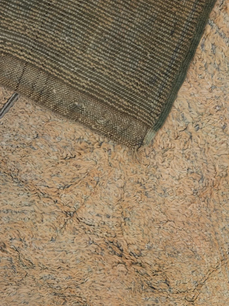 Olivier, le grand tapis de l'Atlas aux nuances sauge et beige N°29
