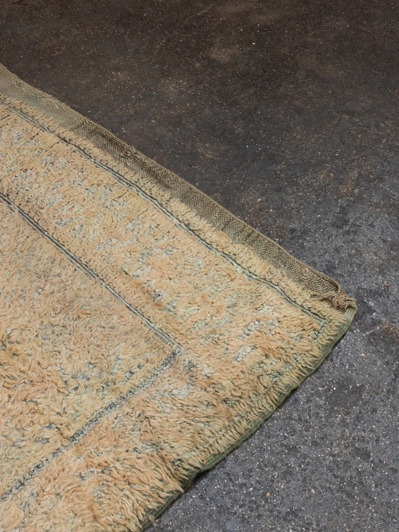 Olivier, le grand tapis de l'Atlas aux nuances sauge et beige N°29