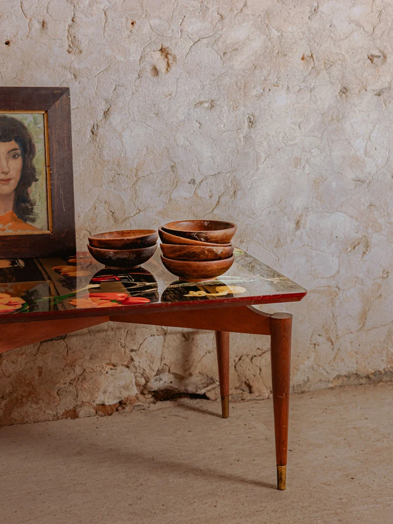 Donna, la table basse en bois N°892
