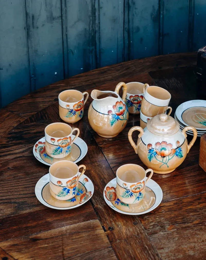 Léandre, le service à café en porcelaine N°206