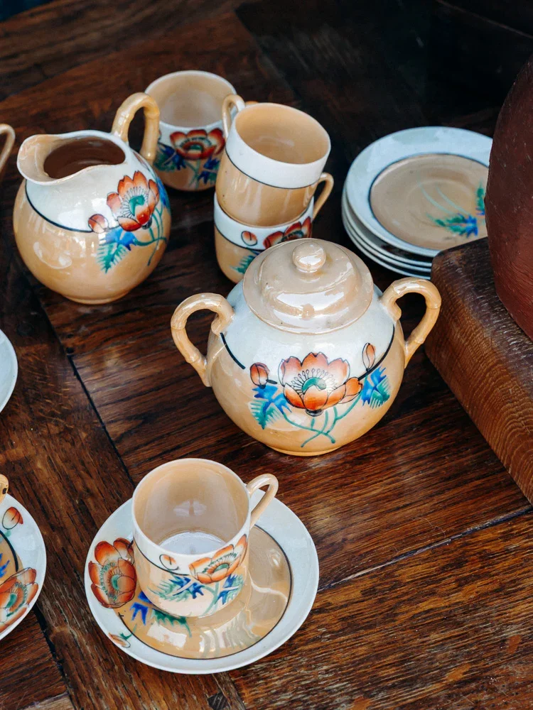 Léandre, le service à café en porcelaine N°206