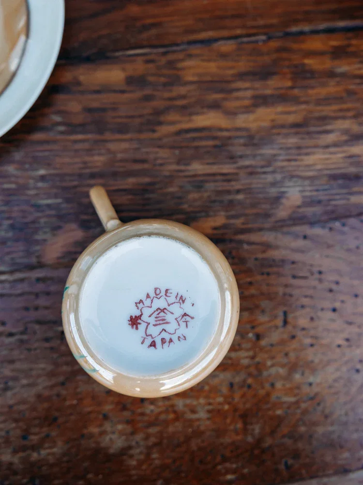 Léandre, le service à café en porcelaine N°206