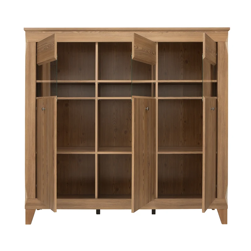 Vaisselier bas 3 portes Raya Bois