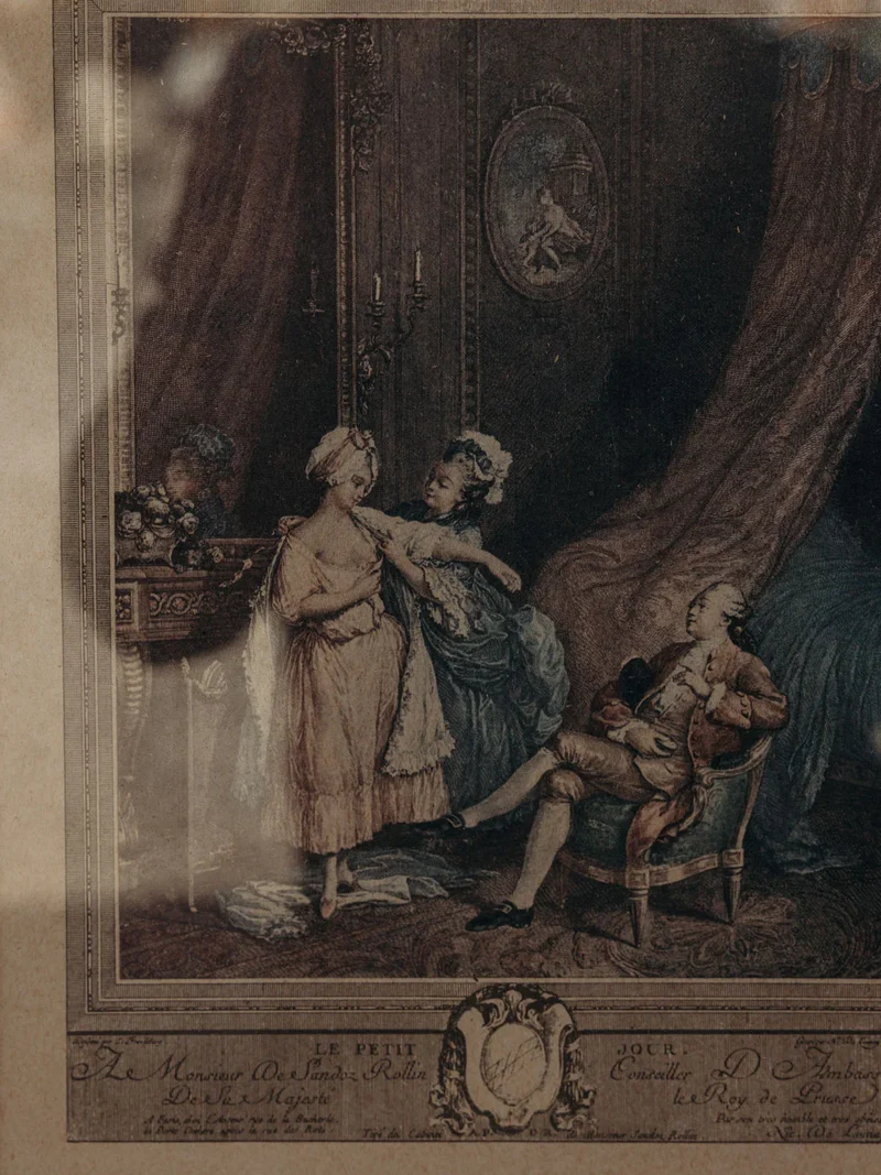 Nina, la gravure au cadre doré N°379