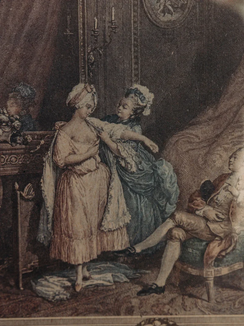 Nina, la gravure au cadre doré N°379