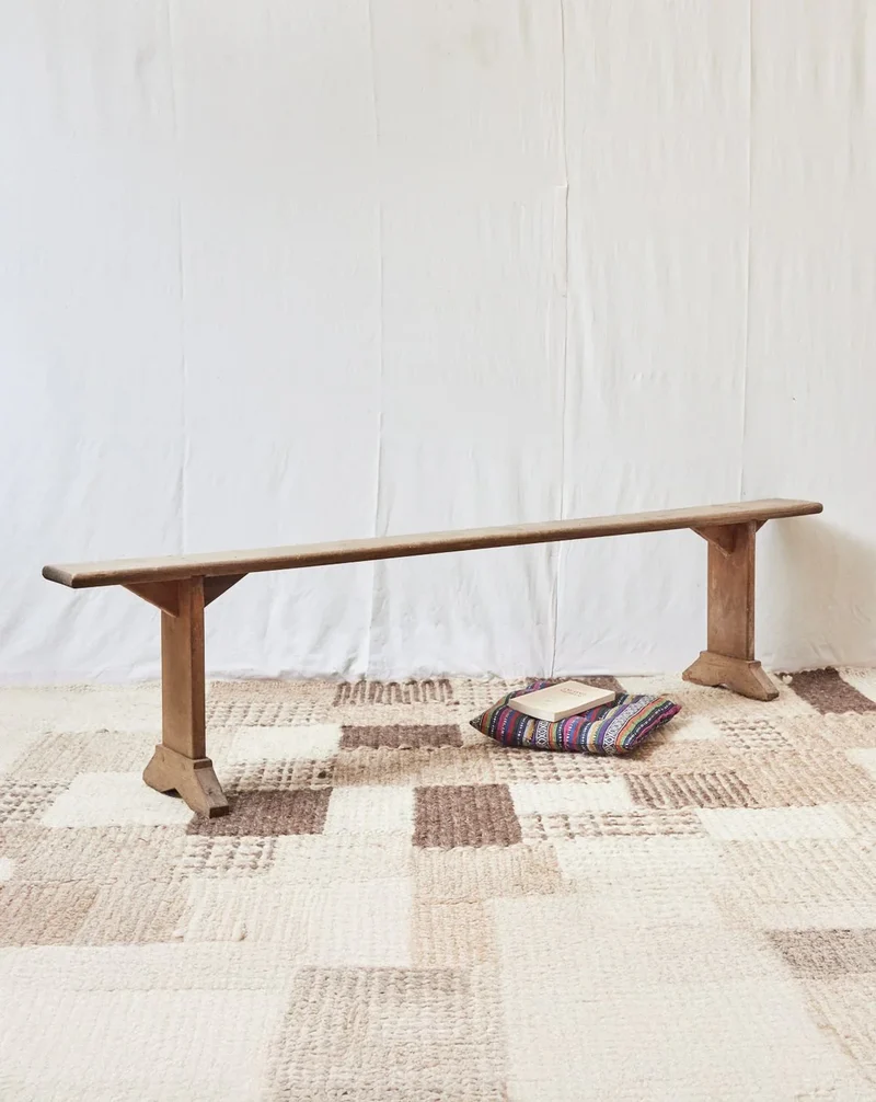 Antoine, le banc de ferme en bois N°379