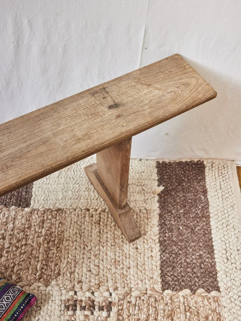 Antoine, le banc de ferme en bois N°379