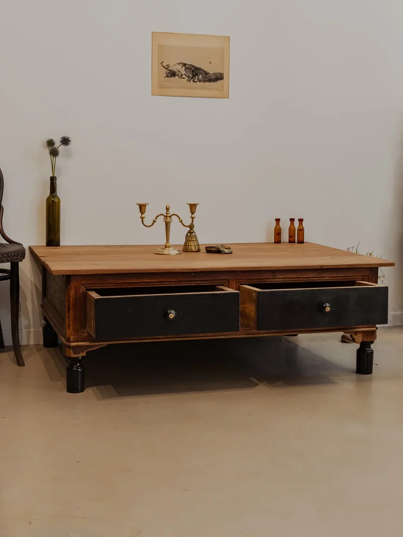 Léonie, la table basse en bois N°882
