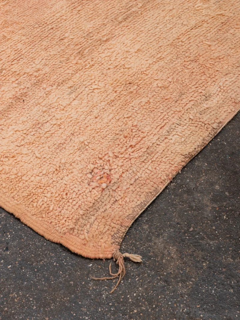 Olivier, le grand tapis de l'Atlas orange et rose N°21