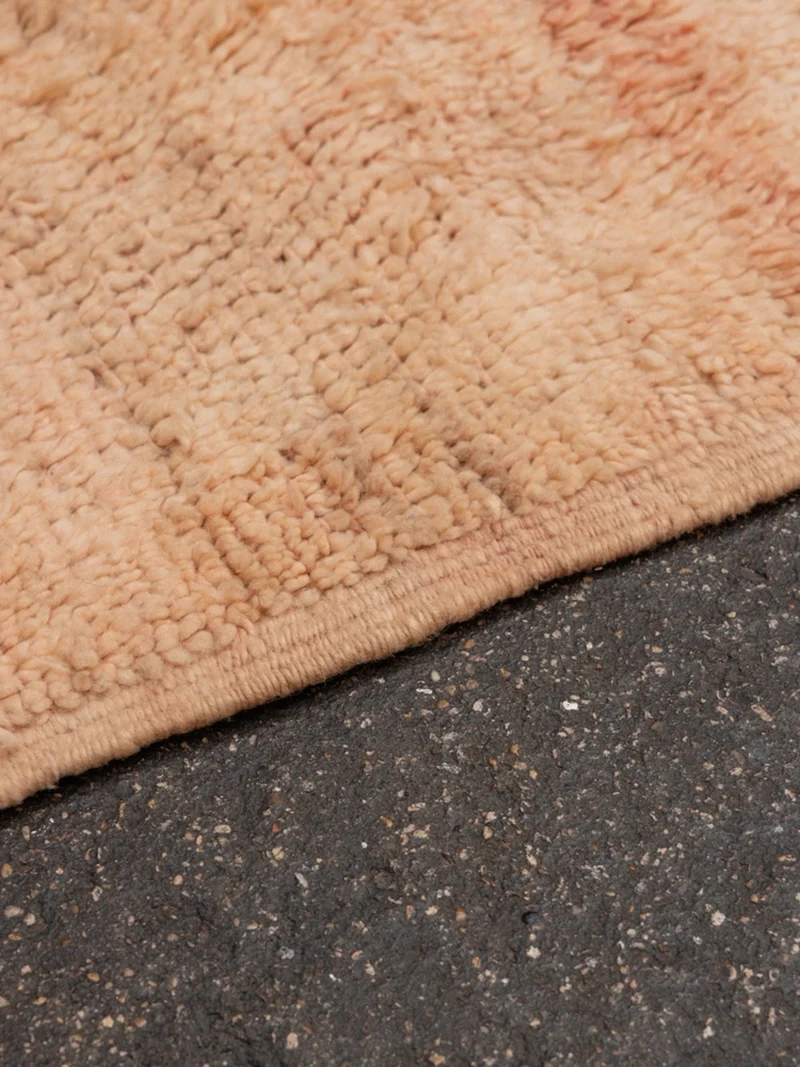Olivier, le grand tapis de l'Atlas orange et rose N°21