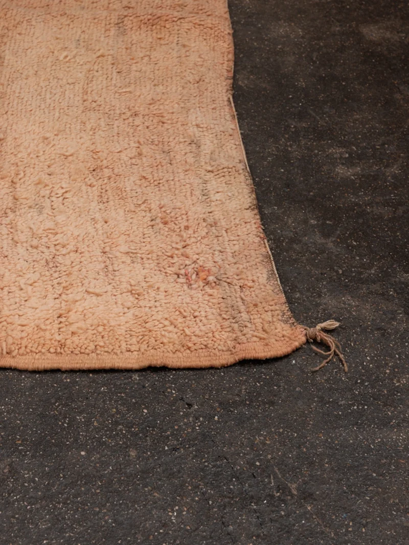 Olivier, le grand tapis de l'Atlas orange et rose N°21