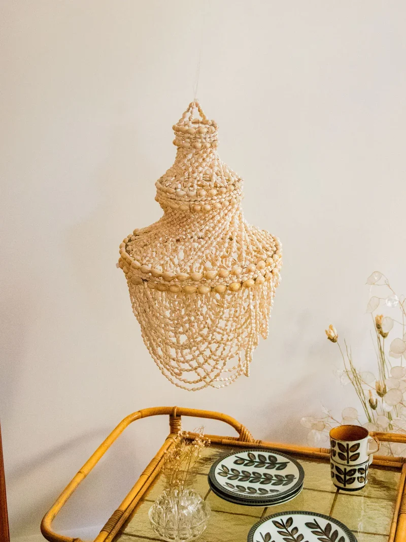 Sonia, la suspension en coquillages N°257