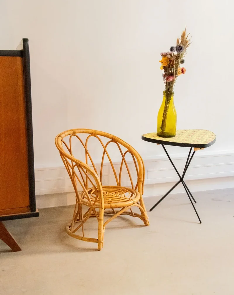 Marcus, le fauteuil pour enfant en rotin N°310