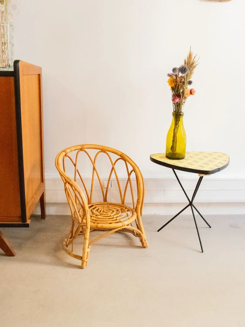Marcus, le fauteuil pour enfant en rotin N°310