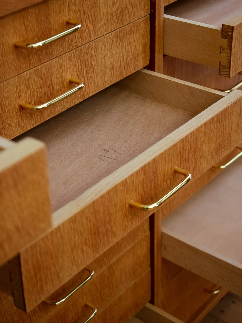 Fernand, le meuble de métier en hêtre N°286