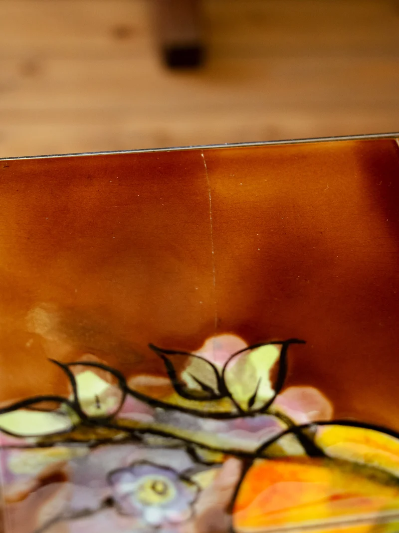 Donna, la table basse en métal et céramique N°883