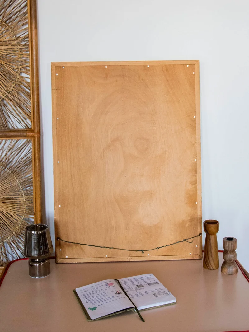 Igor, le miroir rectangulaire en bois N°1022