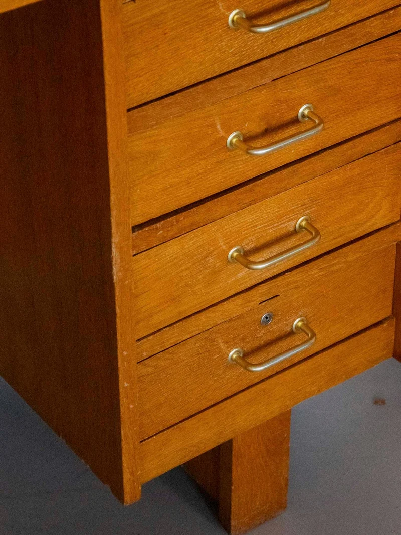 Yvan, le bureau scandinave en bois clair N°526