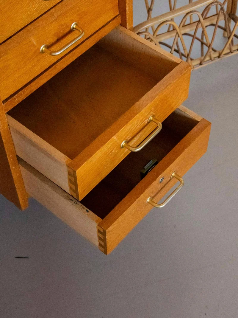 Yvan, le bureau scandinave en bois clair N°526