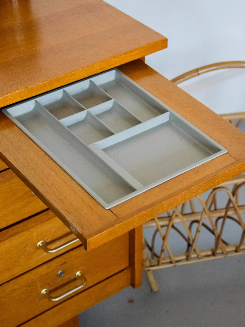Yvan, le bureau scandinave en bois clair N°526