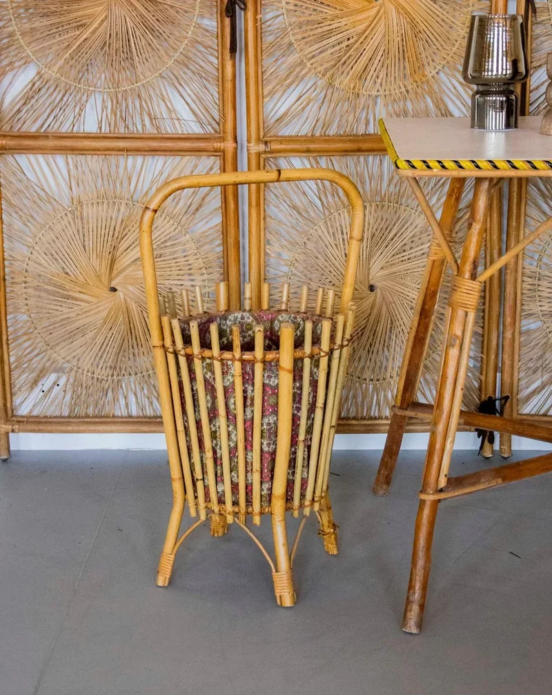 Ambroise, le panier haut en osier N°880