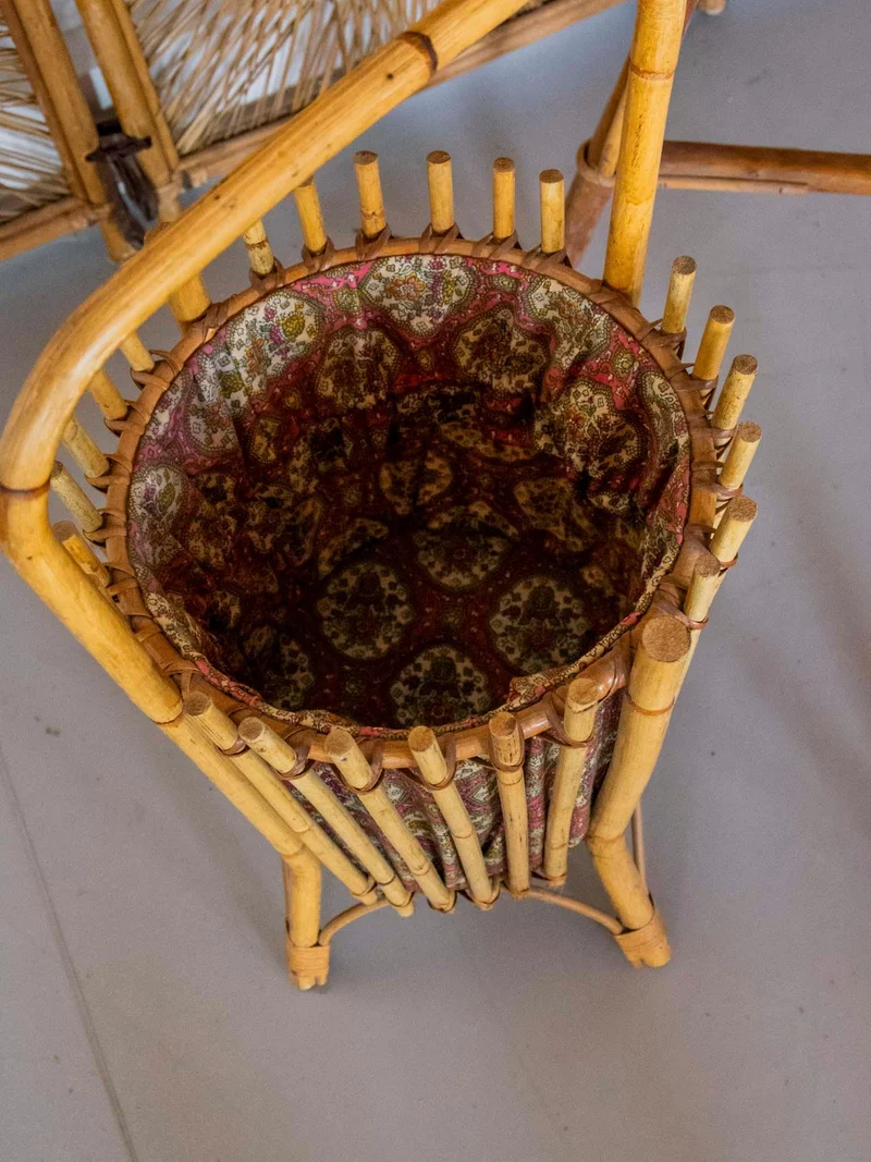 Ambroise, le panier haut en osier N°880